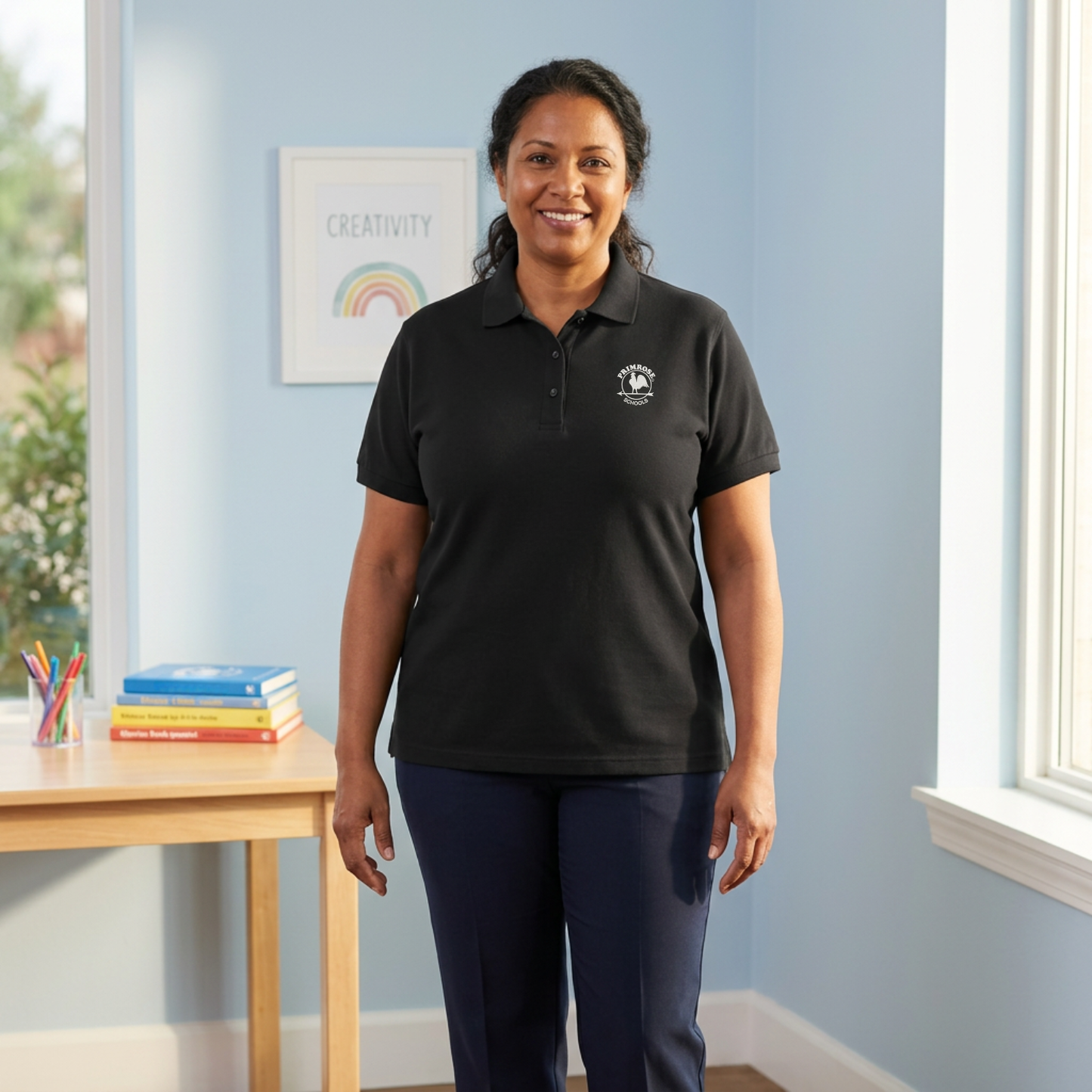 Teacher Cotton/Poly Polo