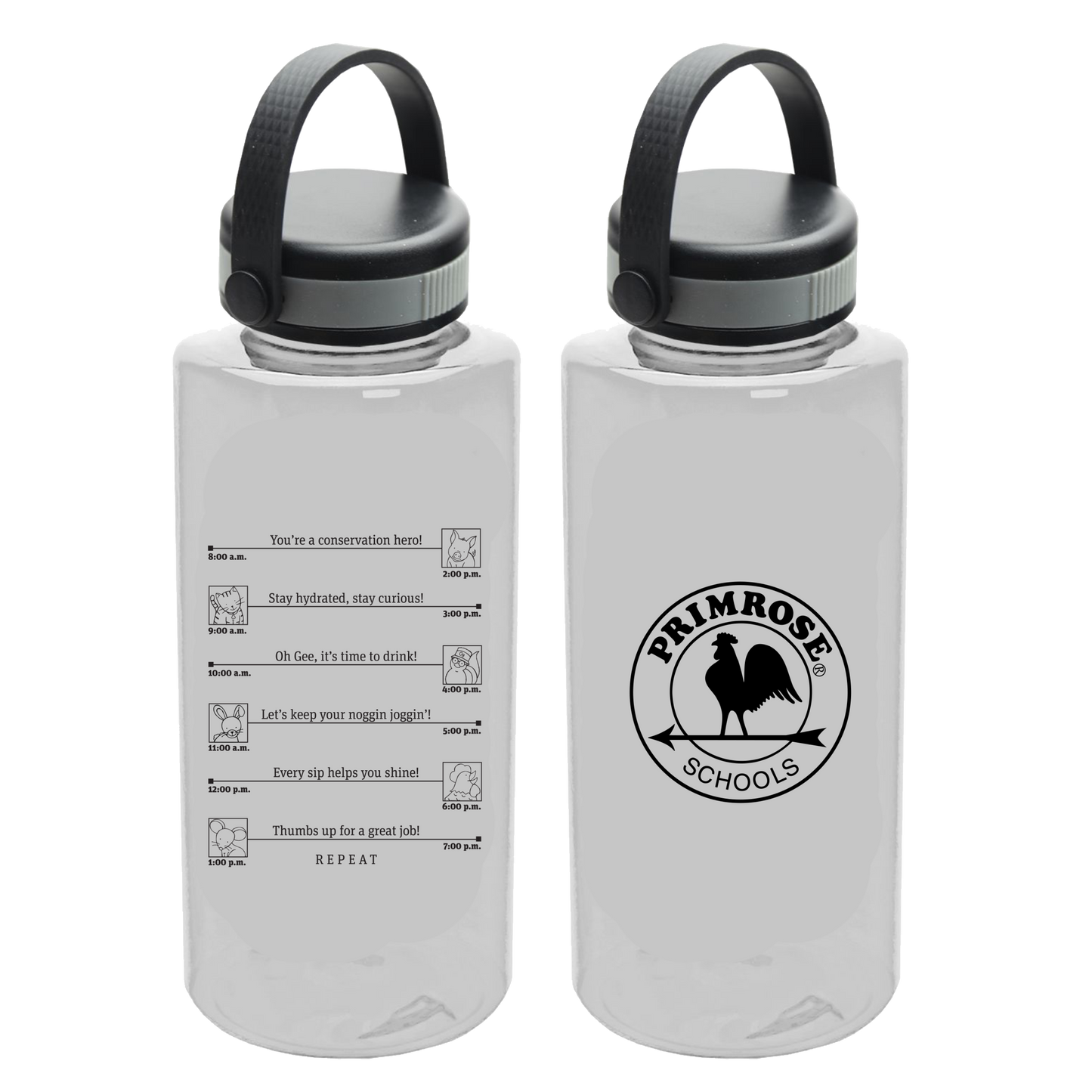 Motivational Water Bottle - 36 Oz.
