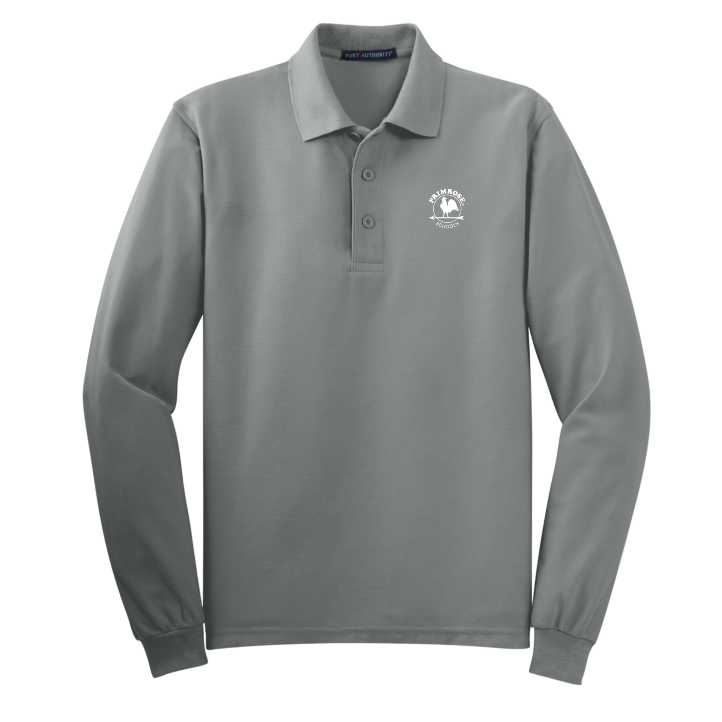 Men's Long Sleeve Silk Touch Polo -Discontinued