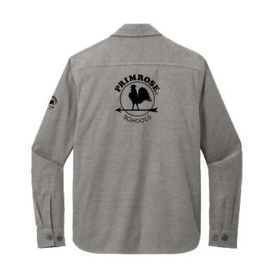 Long Sleeve Twill Overshirt Shacket