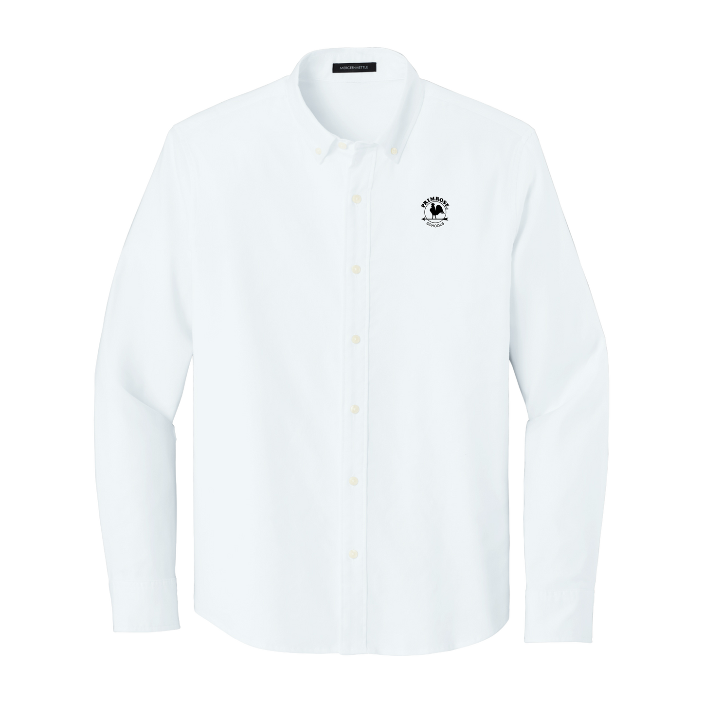 Men's Long Sleeve Modern Oxford Shirt