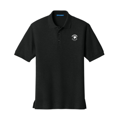 Unisex Cotton/Poly Polo - Black