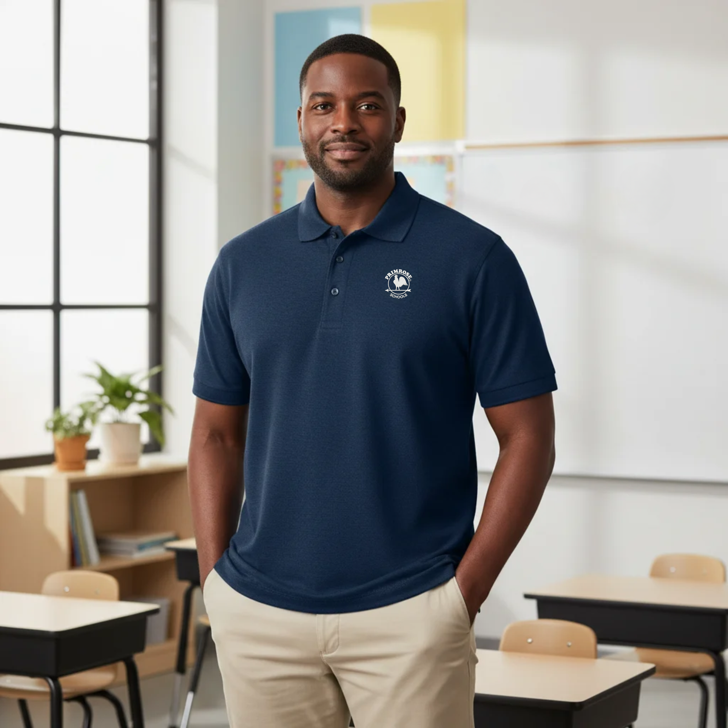 Unisex Cotton/Poly Polo