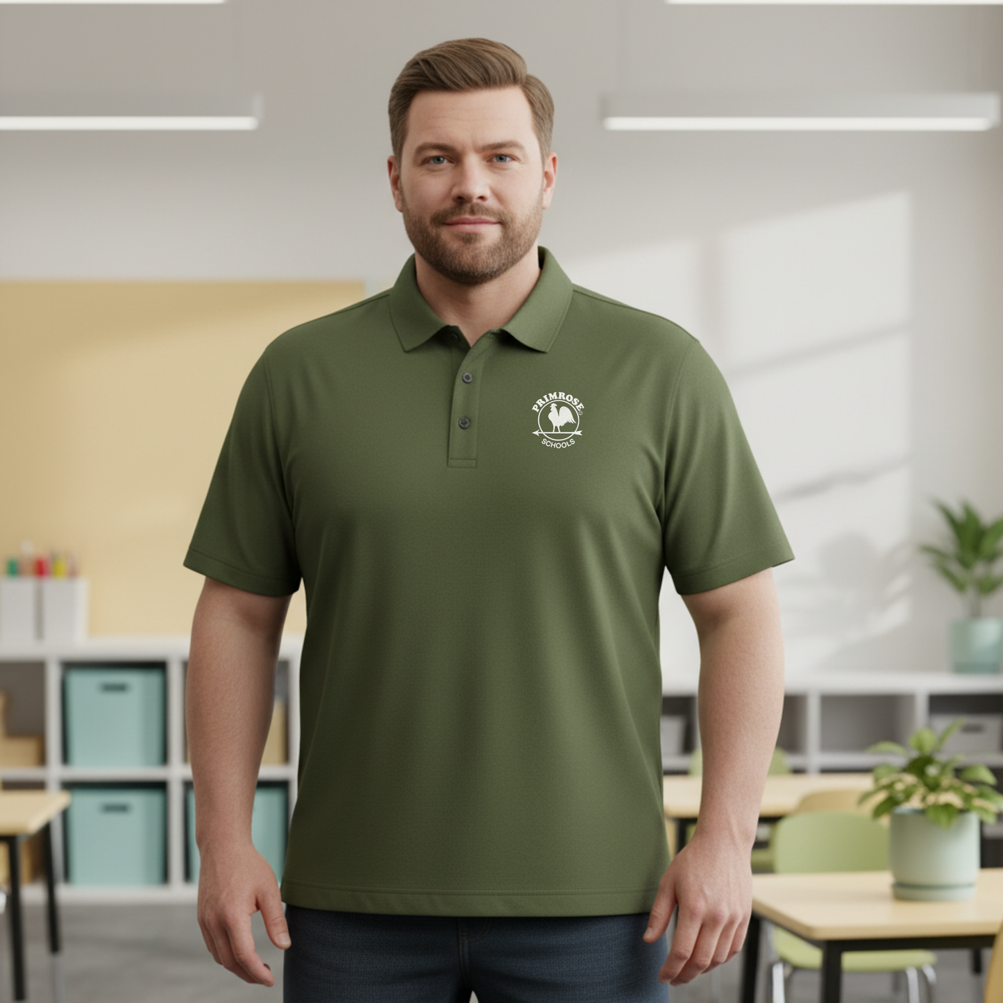 Unisex Cotton/Poly Polo