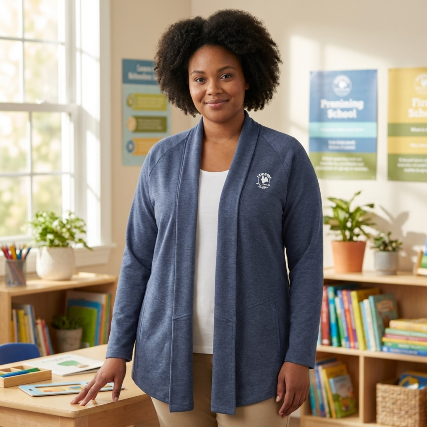 Ladies Interlock Cardigan