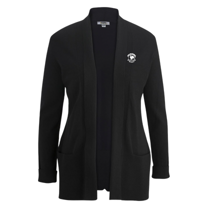 Ladies Microterry Cardigan