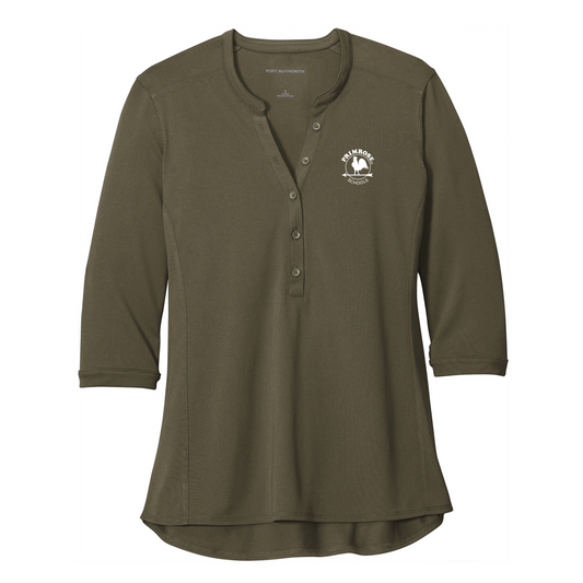 Ladies UV Choice Pique Henley