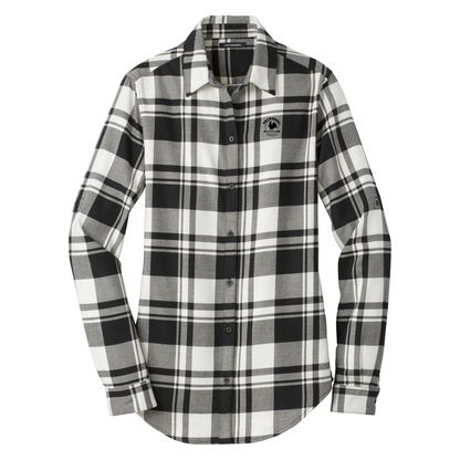 Ladies Plaid Flannel Tunic