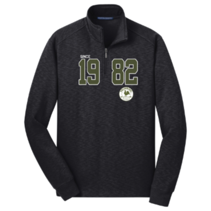 Premium Cotton 1/4-Zip Fleece Pullover
