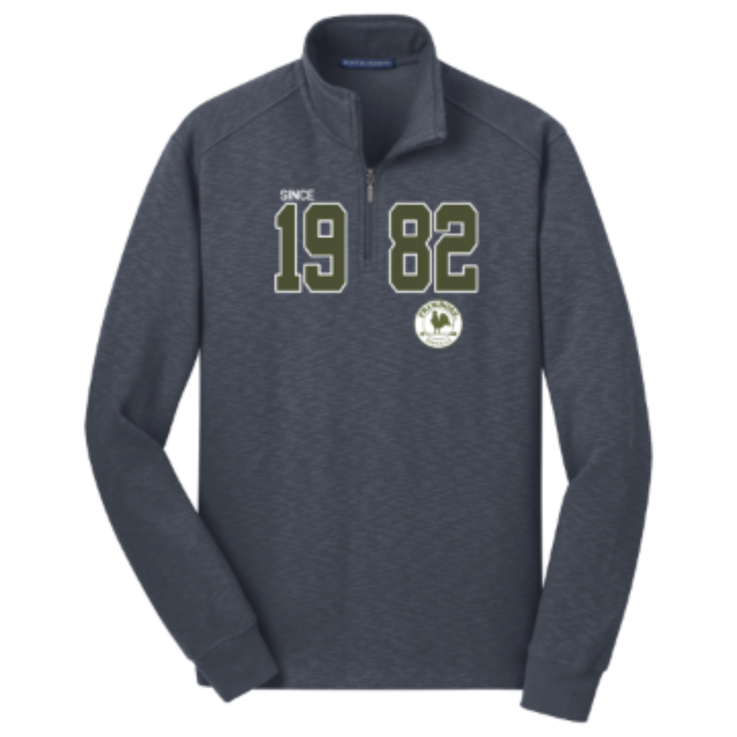 Premium Cotton 1/4-Zip Fleece Pullover