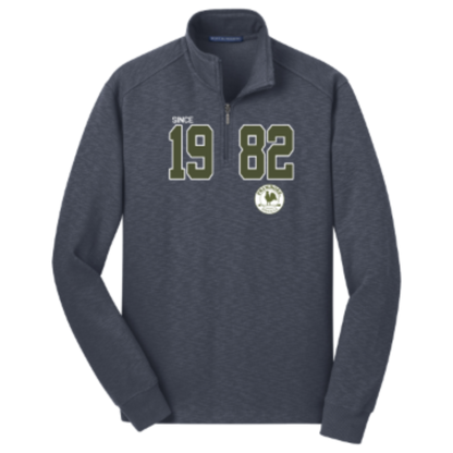 Premium Cotton 1/4-Zip Fleece Pullover