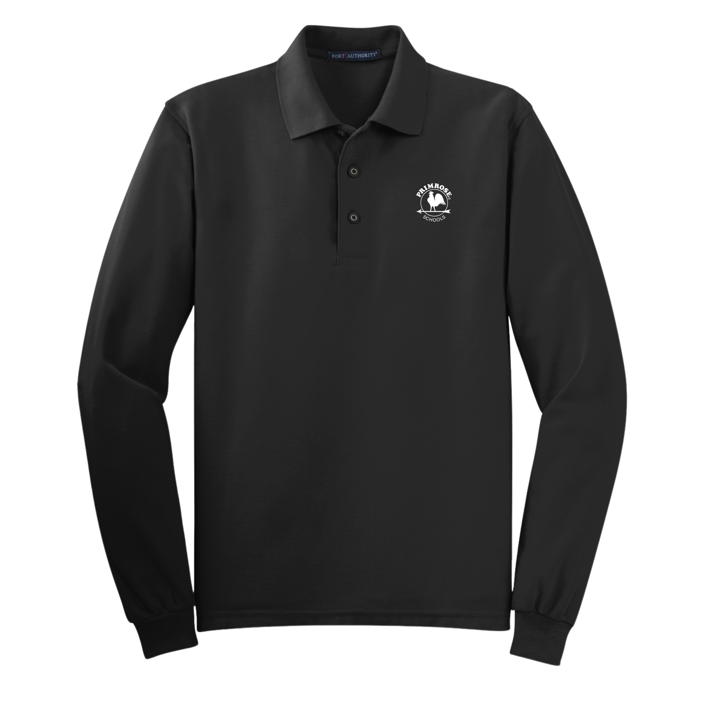 Men's Long Sleeve Silk Touch Polo -Discontinued