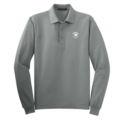 Men's Long Sleeve Silk Touch Polo -Discontinued