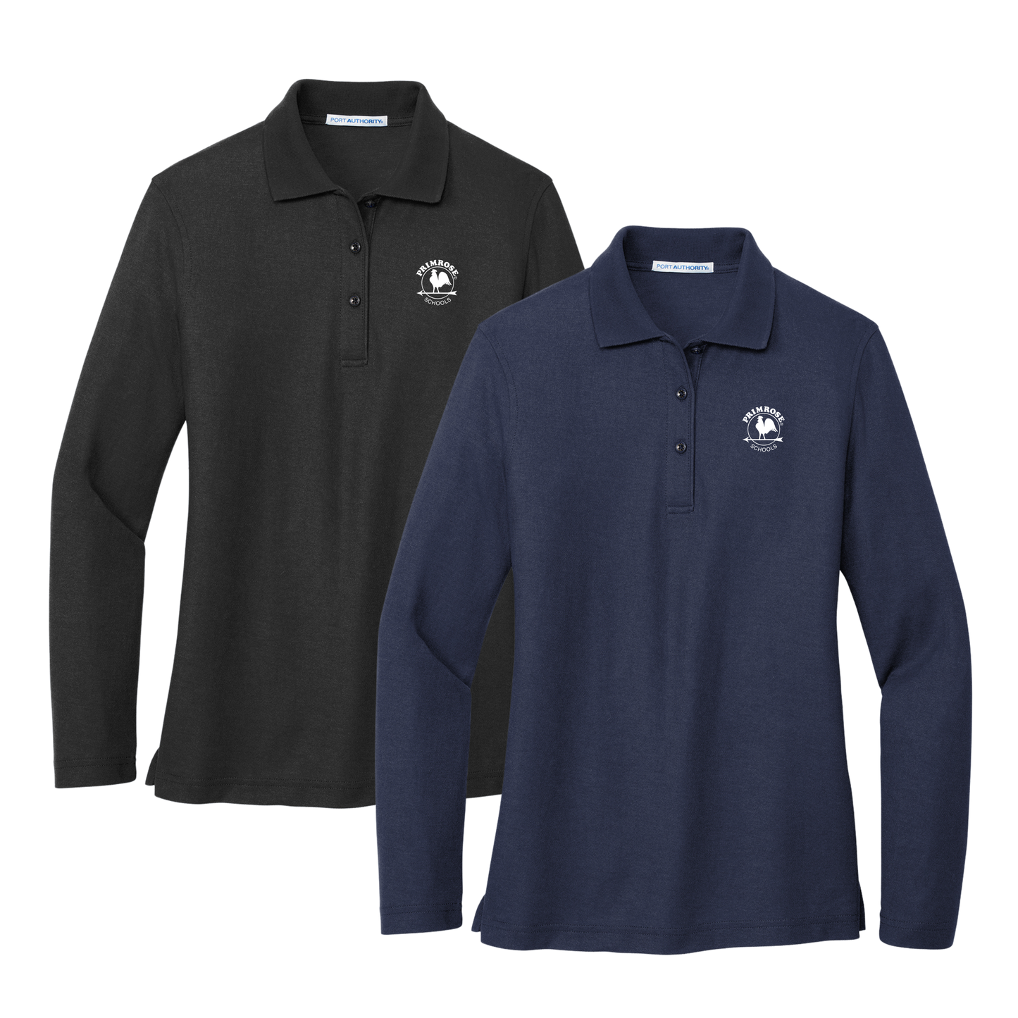Ladies Long Sleeve Silk Touch Polo
