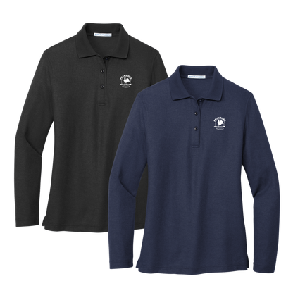Ladies Long Sleeve Silk Touch Polo