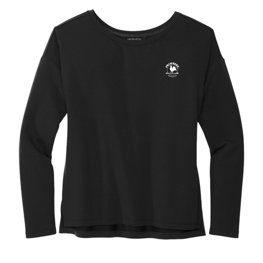 Women's Stretch Drop Shoulder Pullover - Discontinued
