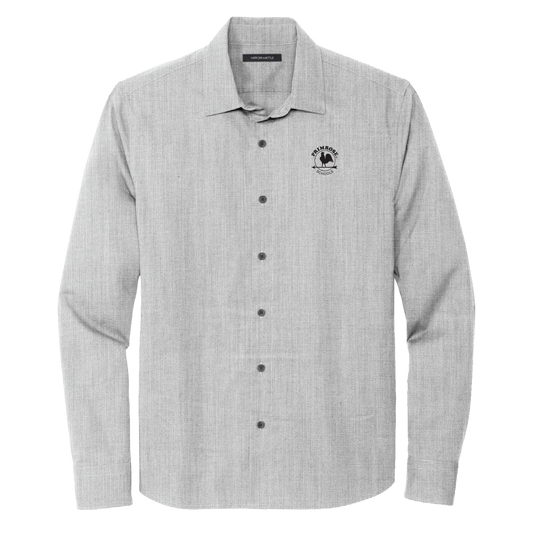 Long Sleeve Stretch Woven Shirt - Discontinued