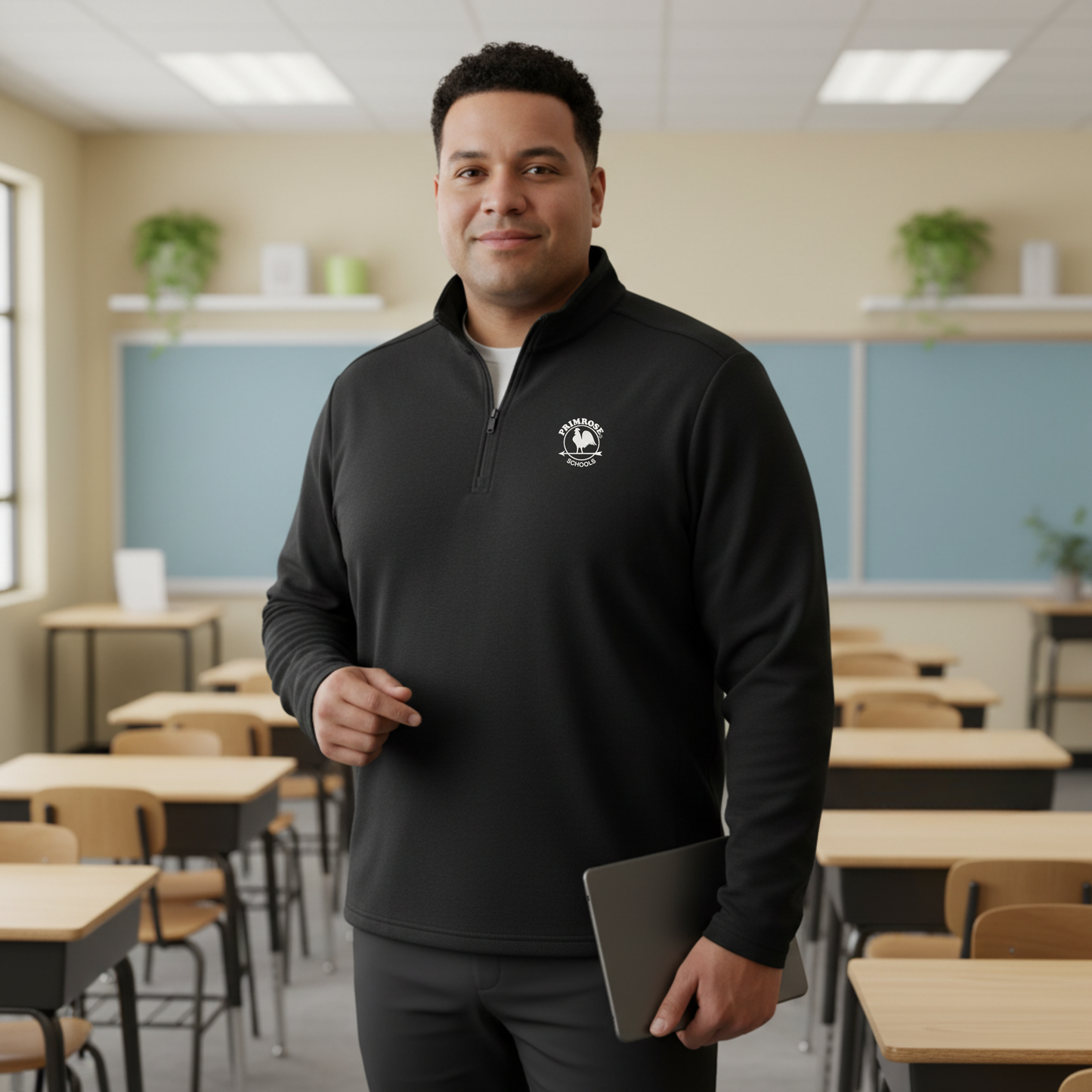 Stretch 1/4-Zip Pullover