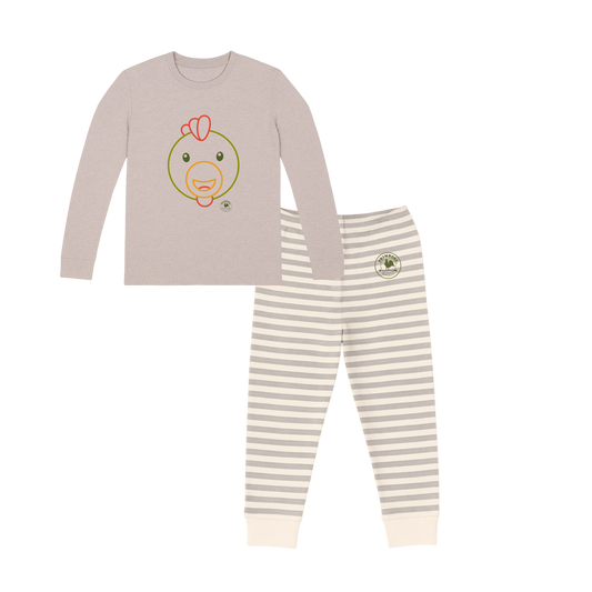 Percy PJs Unisex Rib Pajama Set