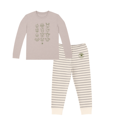 Friends Unisex Rib Pajama Set