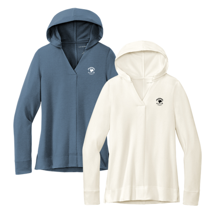 Ladies Microterry Pullover Hoodie