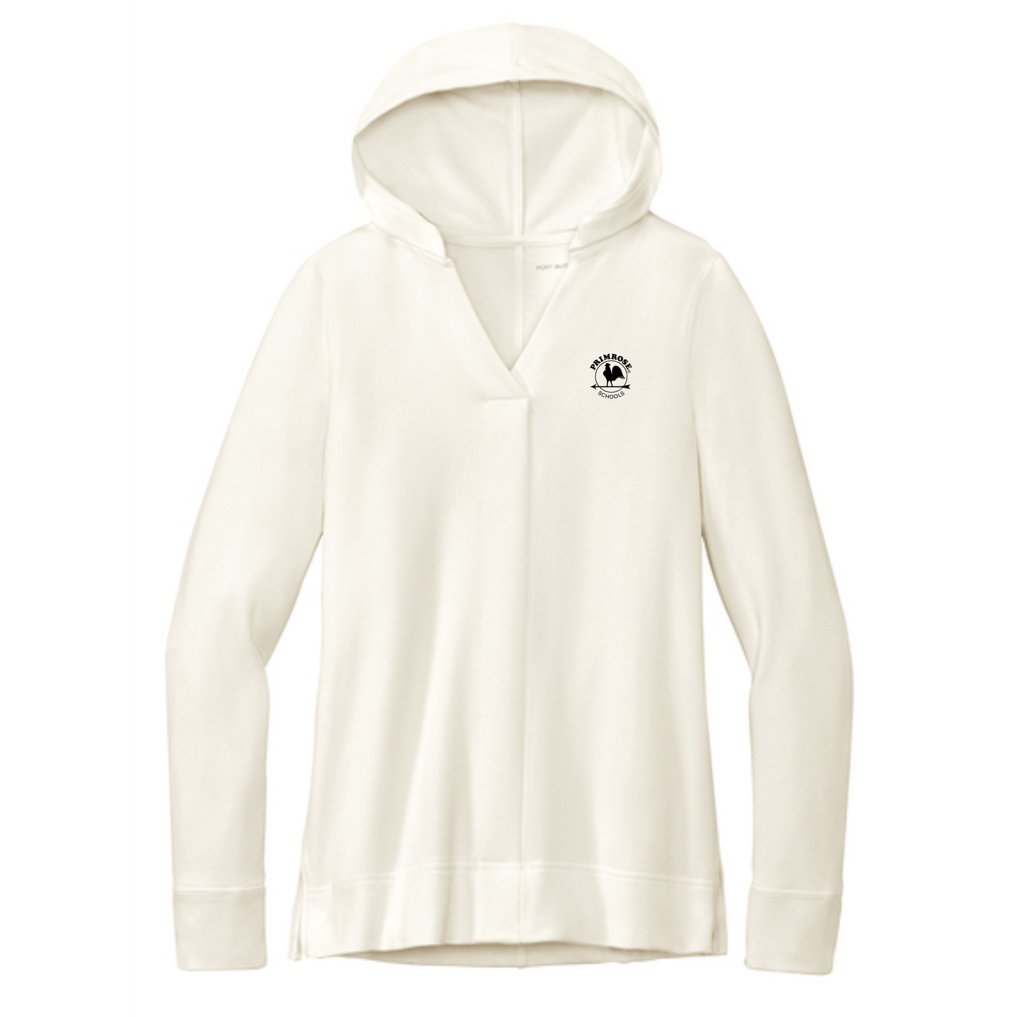 Ladies Microterry Pullover Hoodie