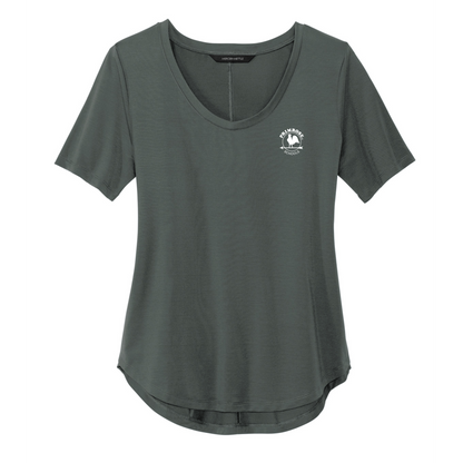 Women's Stretch Jersey Relaxed Scoop