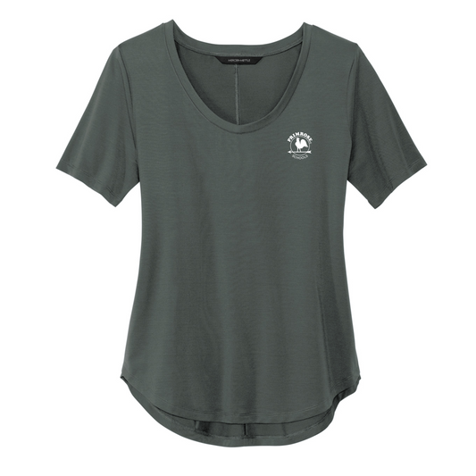 Women's Stretch Jersey Relaxed Scoop