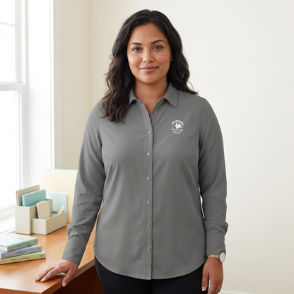 Brooks Brothers® Women's Full-Button Satin Blouse