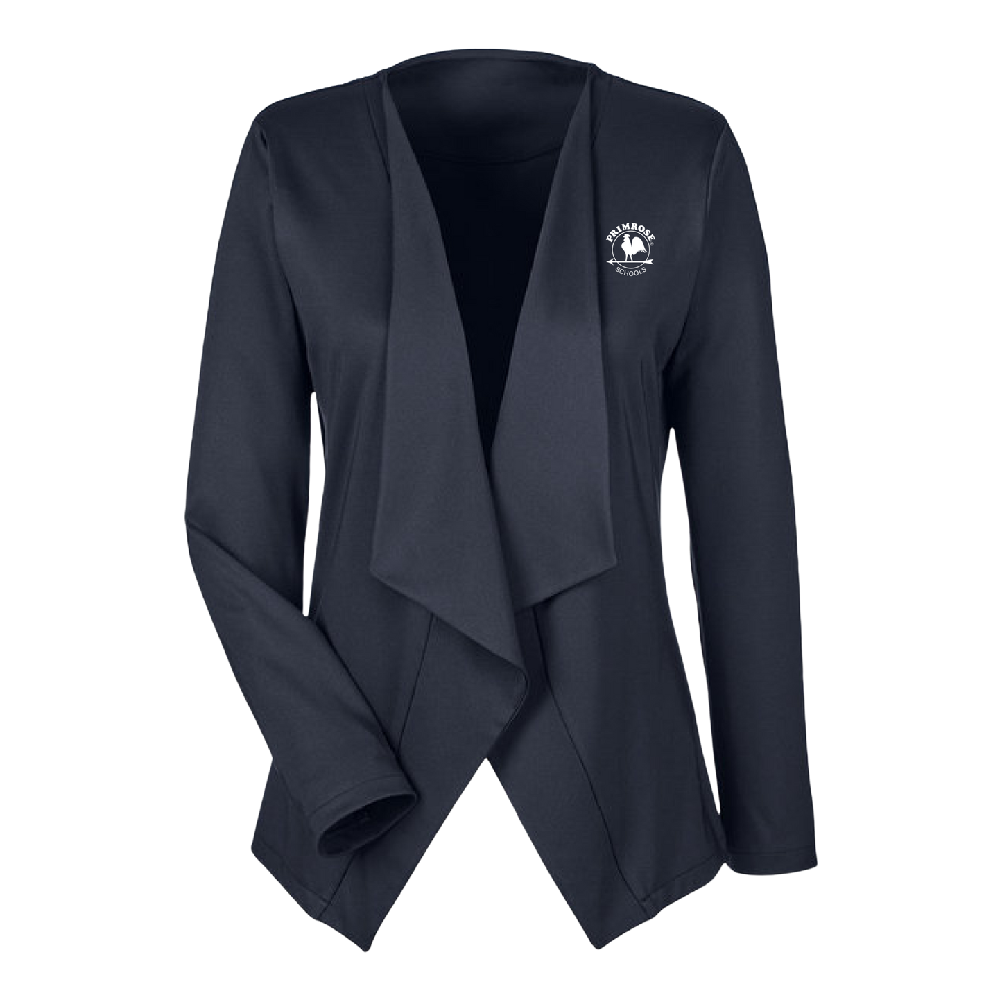 Devon & Jones Ladies' Perfect Fit Draped Open Blazer - Discontinued