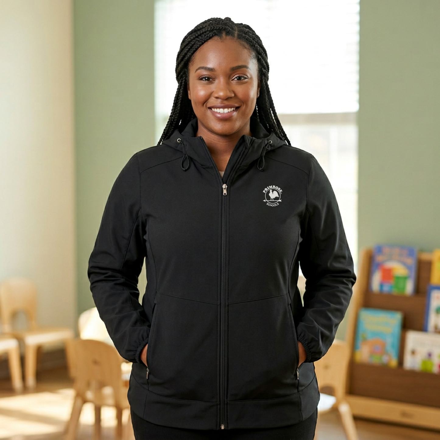 Women's Active Hooded Soft-Shell Jacket