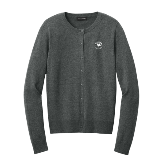 Women's Easy Care Crewneck Cardigan Sweater