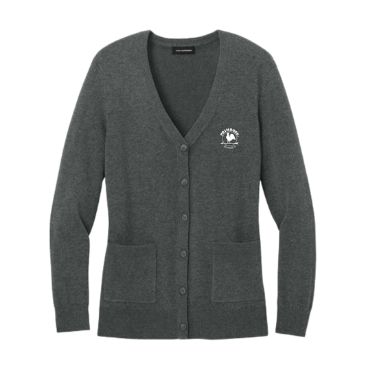 Women's Easy-Care Button-Up Cardigan Sweater