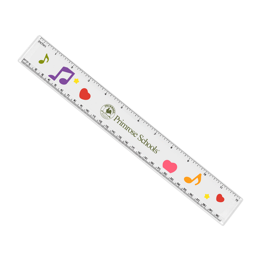 12" Full Color Ruler