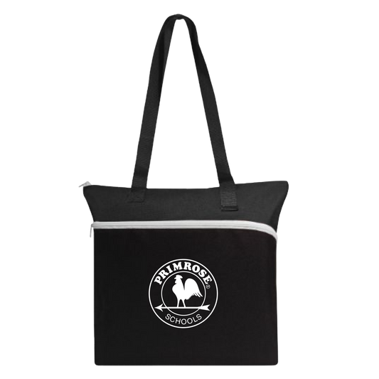 Large Front Zipper Tote