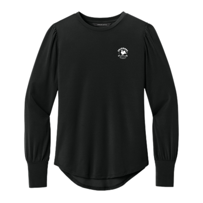Women's Stretch Jersey Long Sleeve Blouse