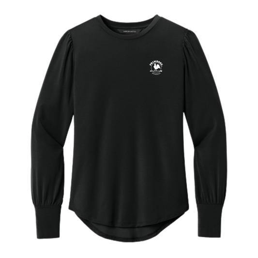 Women's Stretch Jersey Long Sleeve Blouse