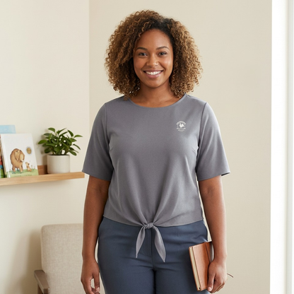Women's Tie Front Blouse