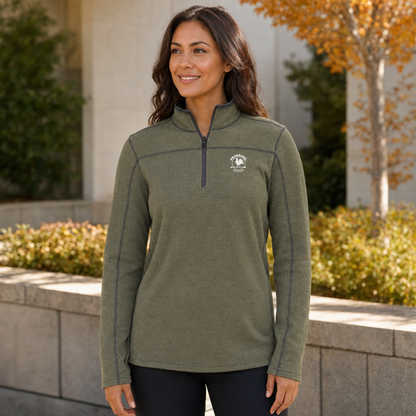 Primrose Heathered Mid-Baselayer Pullover