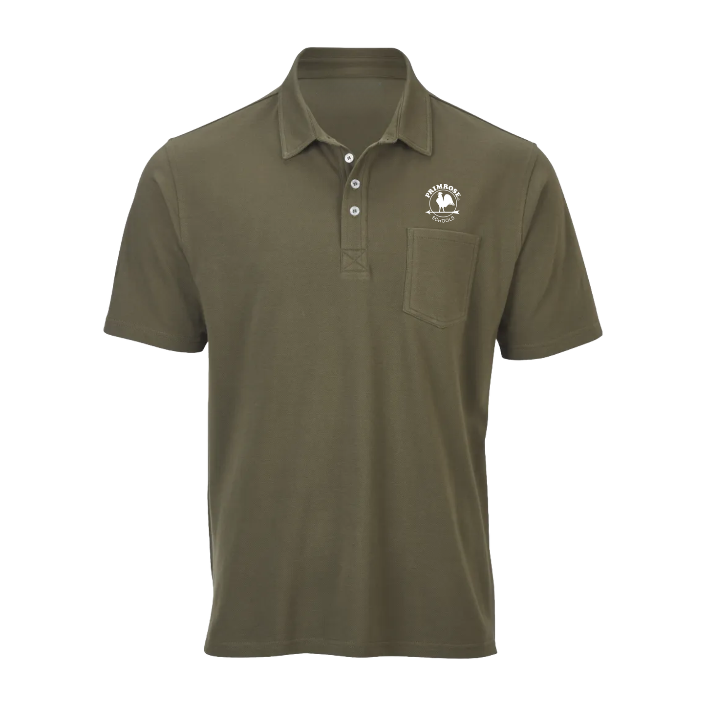 Men's Pique Polo with Pocket